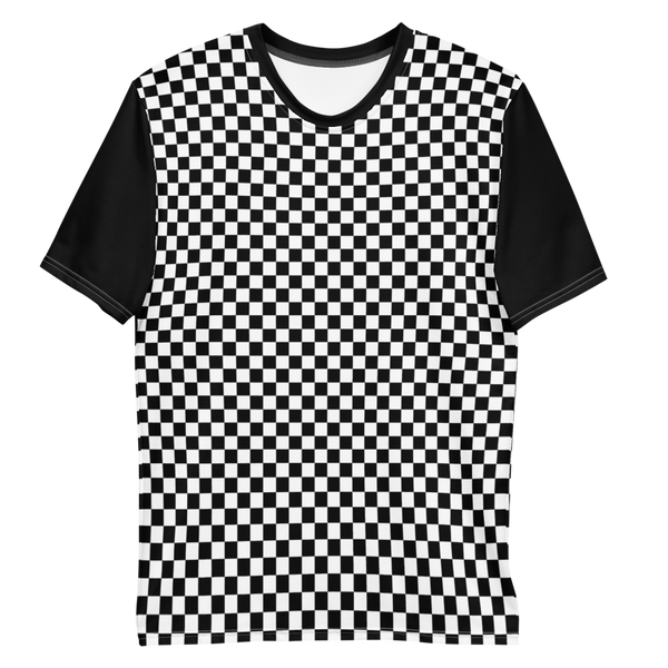 CHECKED OUT MONO AO SHIRT-AO SHIRT-AO-SHIRT, arch, Mono, Prime tshirt-Dustrial