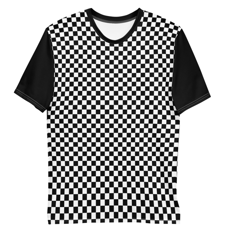 CHECKED OUT MONO AO SHIRT-AO SHIRT-AO-SHIRT, arch, Mono, Prime tshirt-Dustrial