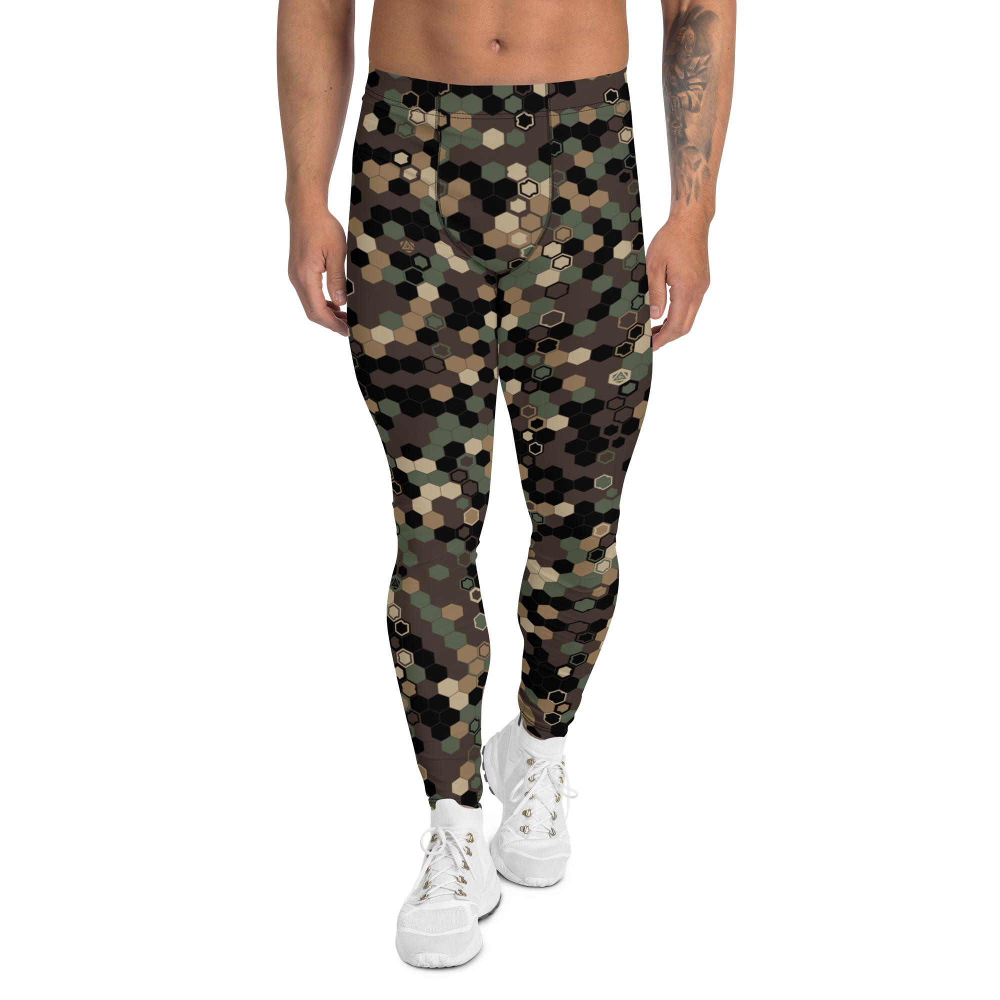 HEX CAMO COMPRESSION PANTS