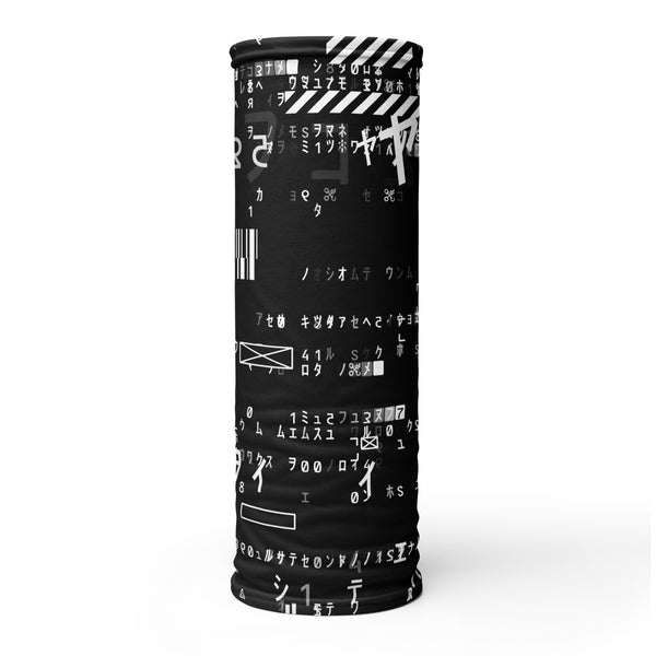 MATRIX BLVCK NECK GAITER MASK-NECK GAITER-__label:NEW, cyberpunk, matrix, NECK-GAITER, NECK-GAITER-PRF-Dustrial