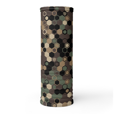 HEX CAMO NECK GAITER MASK