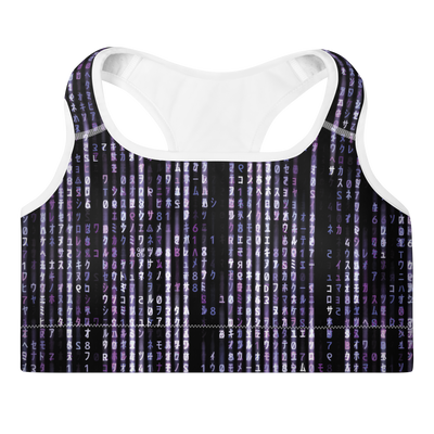 MATRIX BLUE PADDED SPORTS BRA