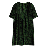 MATRIX TERMINAL AO T-SHIRT DRESS-AO T-SHIRT DRESS-__label:NEW, AO-T-SHIRT-DRESS, cyberpunk, matrix-Dustrial