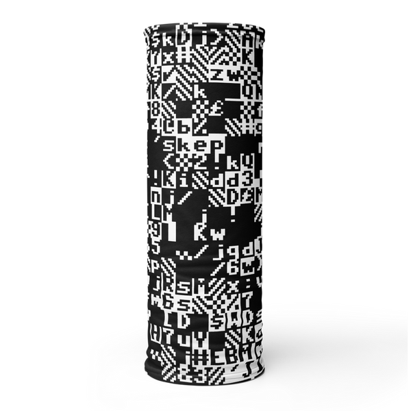 ASCII MONO LEGACY NECK GAITER MASK-NECK GAITER-mono, NECK-GAITER, NECK-GAITER-PRF-Dustrial