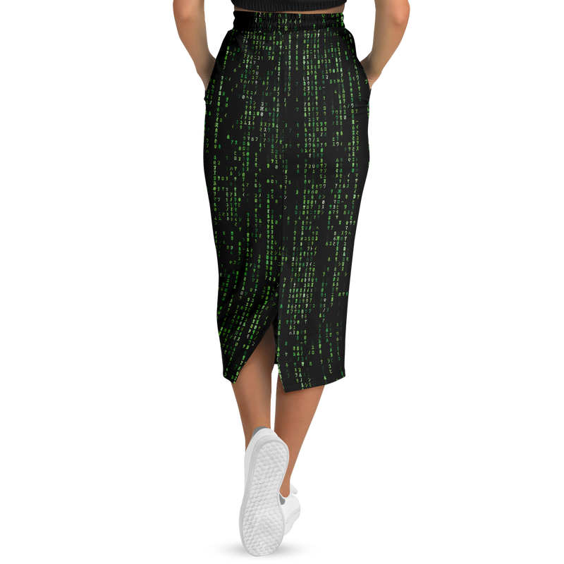 MATRIX TERMINAL LONG POCKET SKIRT-Fashion Long Pocket Skirt-Dustrial