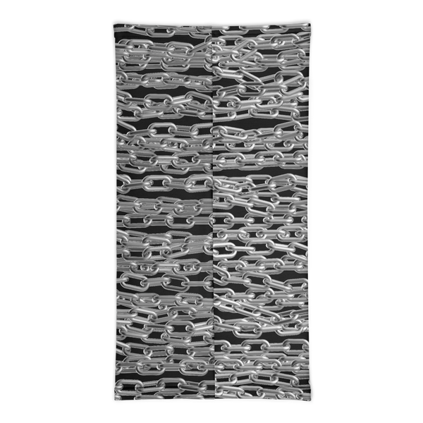 CHAIN HAVEL NECK GAITER MASK-NECK GAITER-face mask, Facial Covering, goth, MALL GOTH, NECK-GAITER, NECK-GAITER-PRF-Dustrial