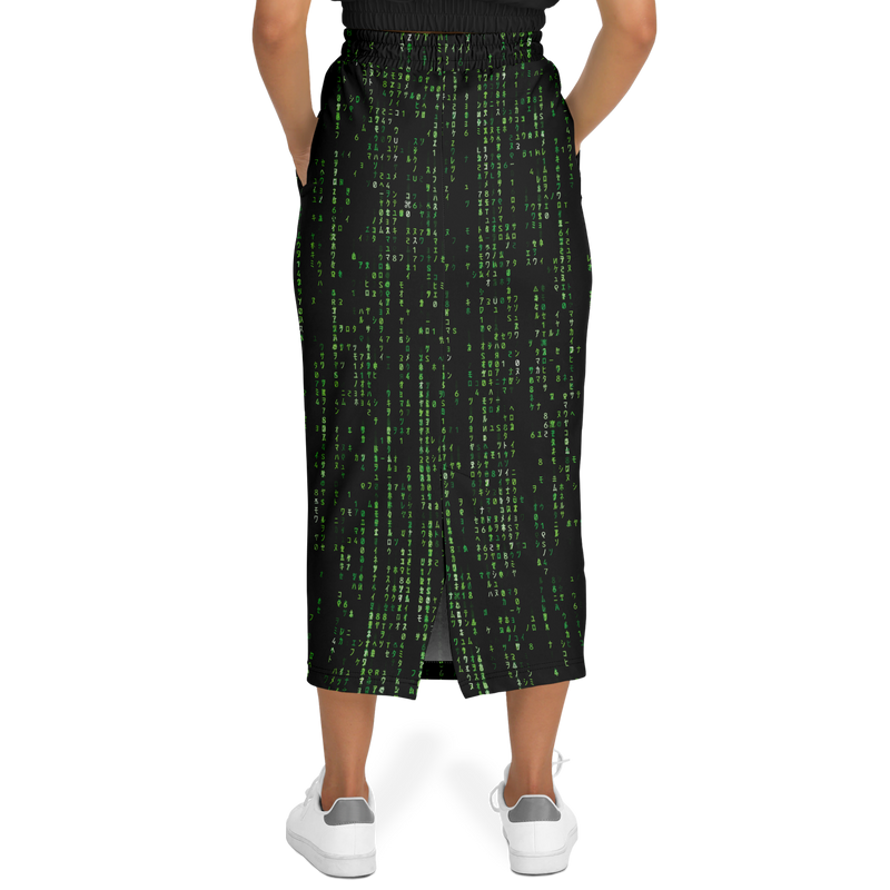 MATRIX TERMINAL LONG POCKET SKIRT-Fashion Long Pocket Skirt-Dustrial