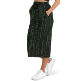 MATRIX TERMINAL LONG POCKET SKIRT-Fashion Long Pocket Skirt-Dustrial