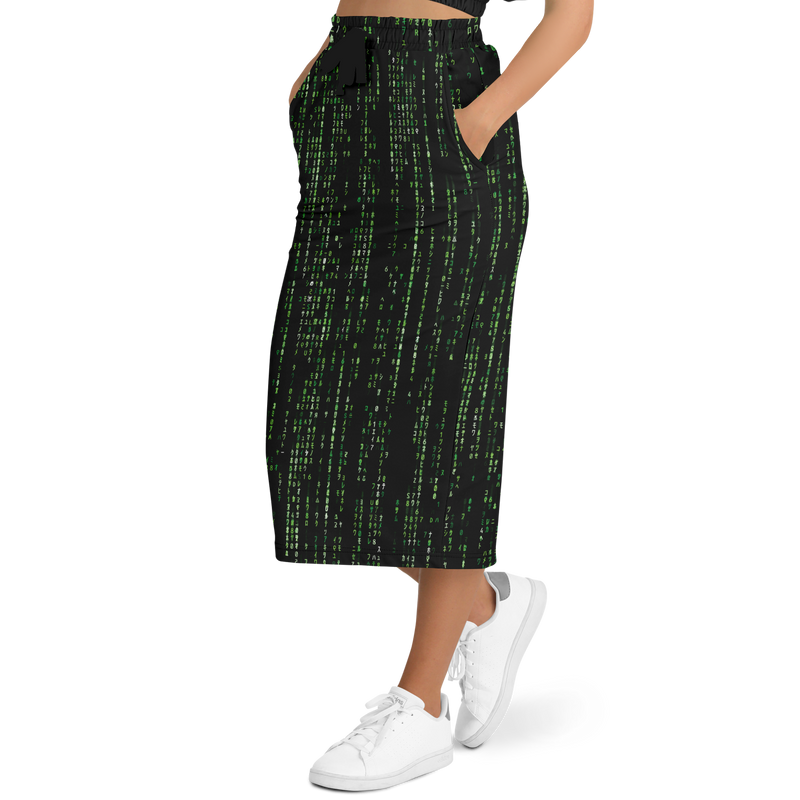 MATRIX TERMINAL LONG POCKET SKIRT-Fashion Long Pocket Skirt-Dustrial