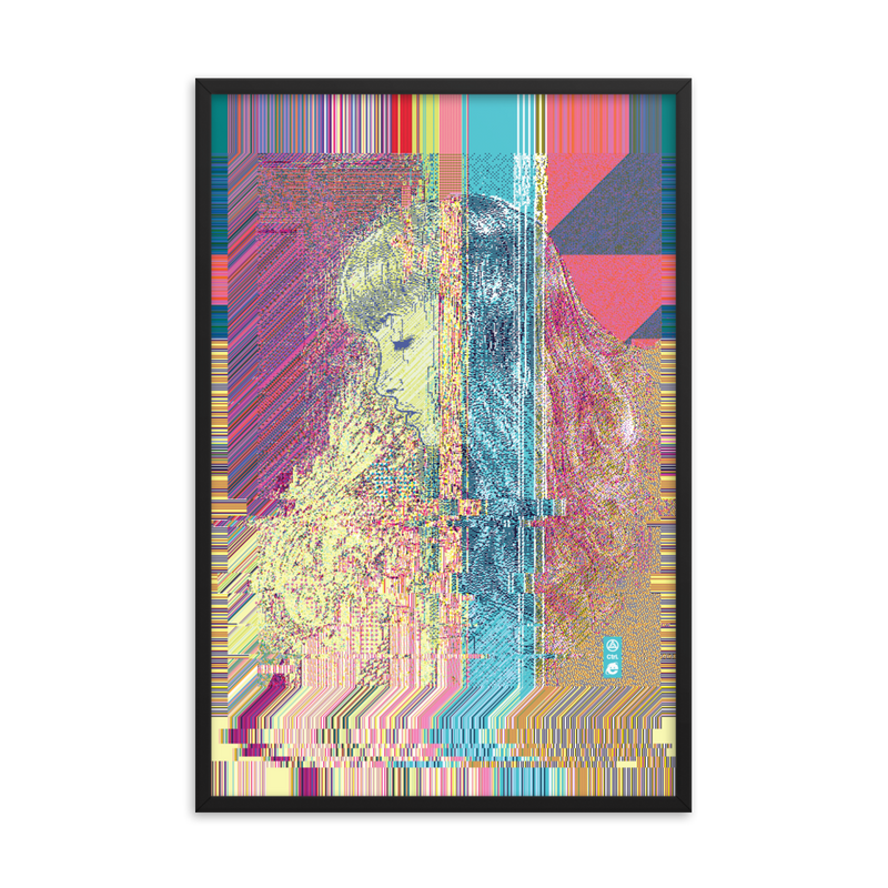 "LORDESS DITH" OPEN EDITION PRINT-OPEN EDITION PRINT-cyber crime, GLITCH, MATTE-POSTER-PRF, OPEN-EDITION-PRINT, Sale2K19-Dustrial