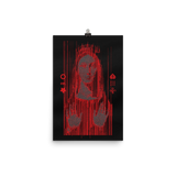 "VIRGIN WITH FROWN" OPEN EDITION PRINT-OPEN EDITION PRINT-MATTE-POSTER-PRF, nothingsacred, OPEN-EDITION-PRINT, Sale2K19-Dustrial