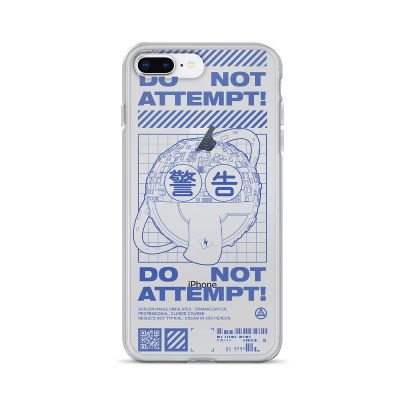 DO NOT ATTEMPT END USER IPHONE CASE-IPHONE CASE-cyber crime, cybercrime, hacker-Dustrial