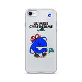 LIL MISS CYBERCRIME IPHONE CASE-IPHONE CASE-cyber crime, cybercrime, hacker-Dustrial