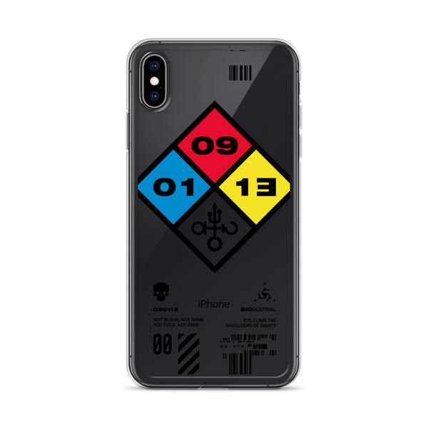 09011E HAZARD IPHONE CASE-IPHONE CASE-BIODUSTRIAL, techwear-Dustrial