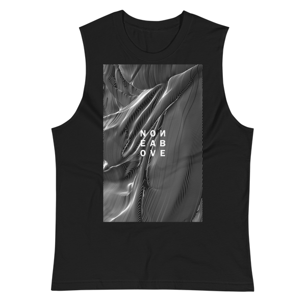 NONE ABOVE MUSCLE TANK-MUSCLE TANK BC-Mono, MUSCLE-TANK-BC, MUSCLE-UNI-BC, nothingsacred-Dustrial