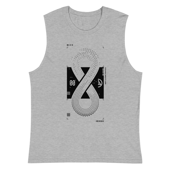 XEROLOOP MUSCLE TANK-MUSCLE TANK BC-Mono, MUSCLE-TANK-BC, MUSCLE-UNI-BC-Dustrial