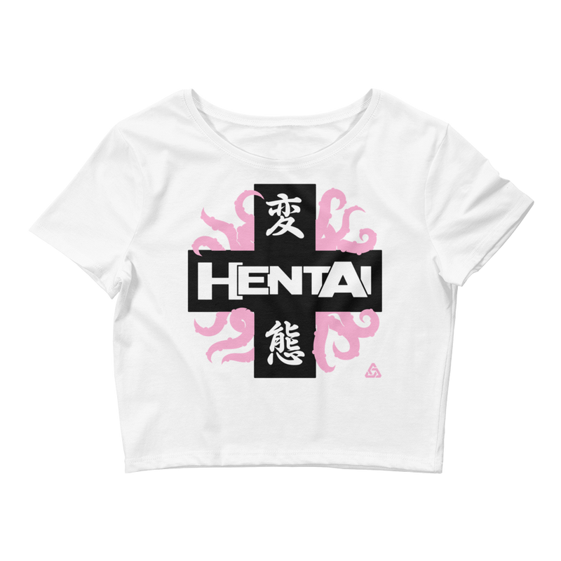 ANIME AND CHILL CROP TEE-CROP TEE BC-CROP-TEE-BC, cyber crime, cybercrime, hacker, womens-bella-crop-top-Dustrial