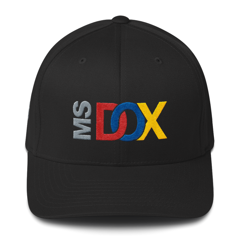 MS DOX FLEXFIT TWILL CAP-HAT-YUP-FLEX-arch, cyber crime, cybercrime, hacker, HAT-YUP-FLEX, Sale2K19-Dustrial