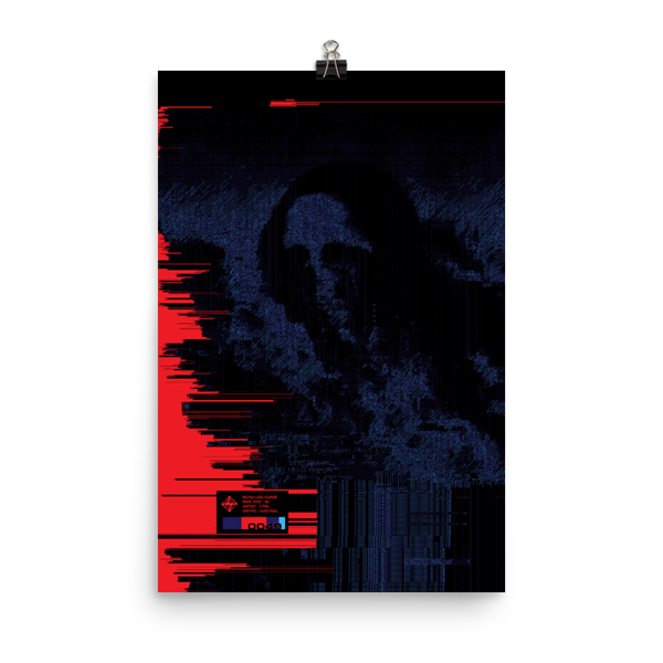 "MONA LISA CURSE" S-009 VAR. 0049 LIMITED PRINT-MATTE POSTER LE PRF-matte-poster-le-prf, mlcs009-Dustrial