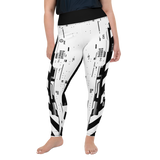 CMD & CTRL V2 MONO PS LEGGINGS-PLUS SIZE LEGGINGS-leggings-ps-prf, MECH, Mono, PLUS-SIZE-LEGGINGS-Dustrial