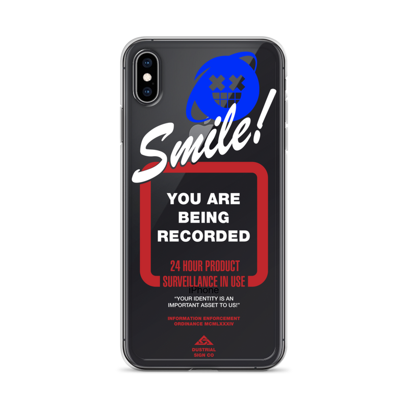 24HR SMILE IPHONE CASE-IPHONE CASE-cyber crime, cybercrime, hacker-Dustrial