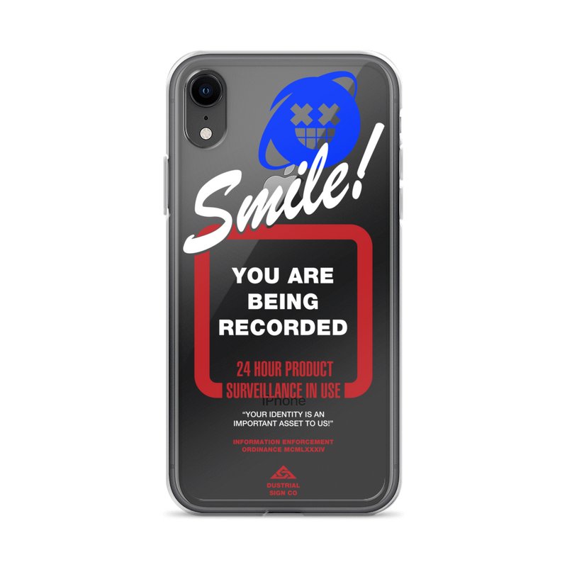 24HR SMILE IPHONE CASE-IPHONE CASE-cyber crime, cybercrime, hacker-Dustrial