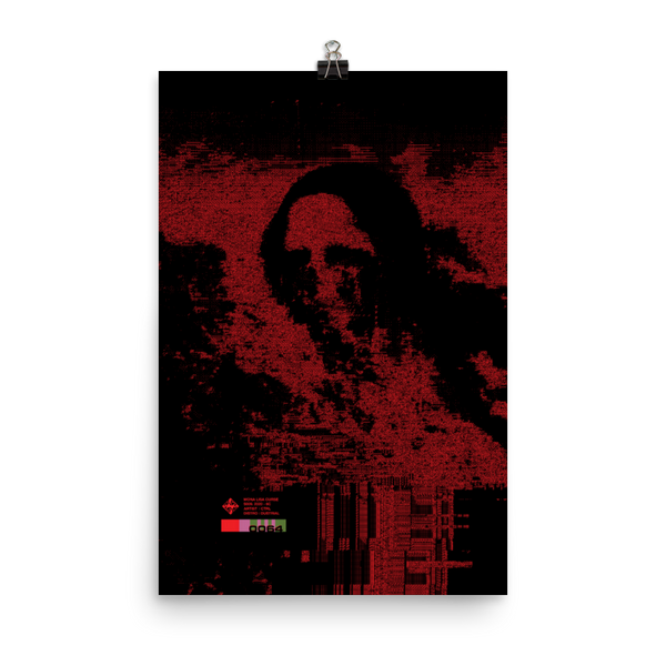 "MONA LISA CURSE" S-009 VAR. 0064 LIMITED PRINT-MATTE POSTER LE PRF-matte-poster-le-prf, mlcs009-Dustrial