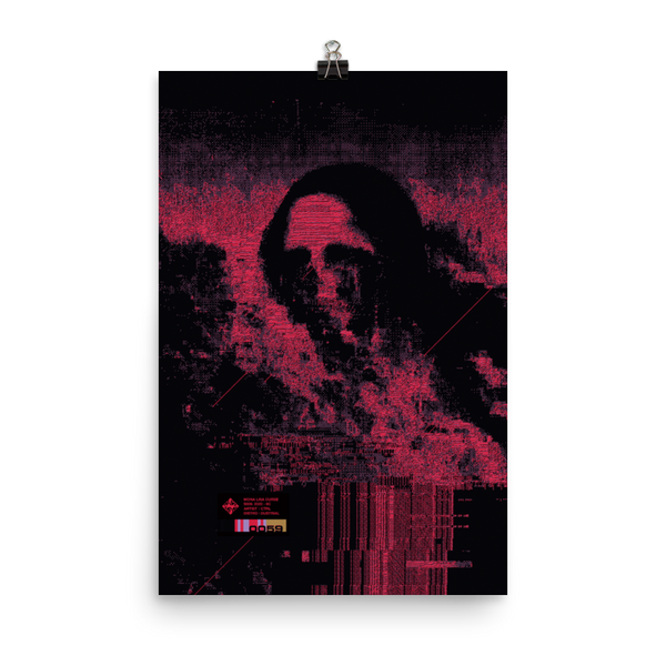 "MONA LISA CURSE" S-009 VAR. 0059 LIMITED PRINT-MATTE POSTER LE PRF-matte-poster-le-prf, mlcs009-Dustrial