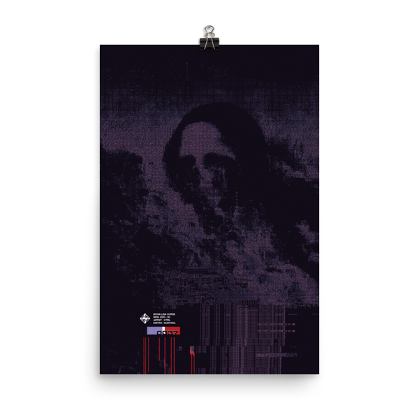 "MONA LISA CURSE" S-009 VAR. 0037 LIMITED PRINT-MATTE POSTER LE PRF-matte-poster-le-prf, mlcs009-Dustrial