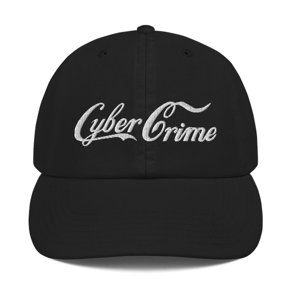 CYBERCRIME ZERODAY CHAMPION DAD CAP-HAT-CHAMPION-DAD-cyber crime, cybercrime, hacker, HAT-CHAMPION-DAD, hat-chmp-dad, Sale2K19-Dustrial