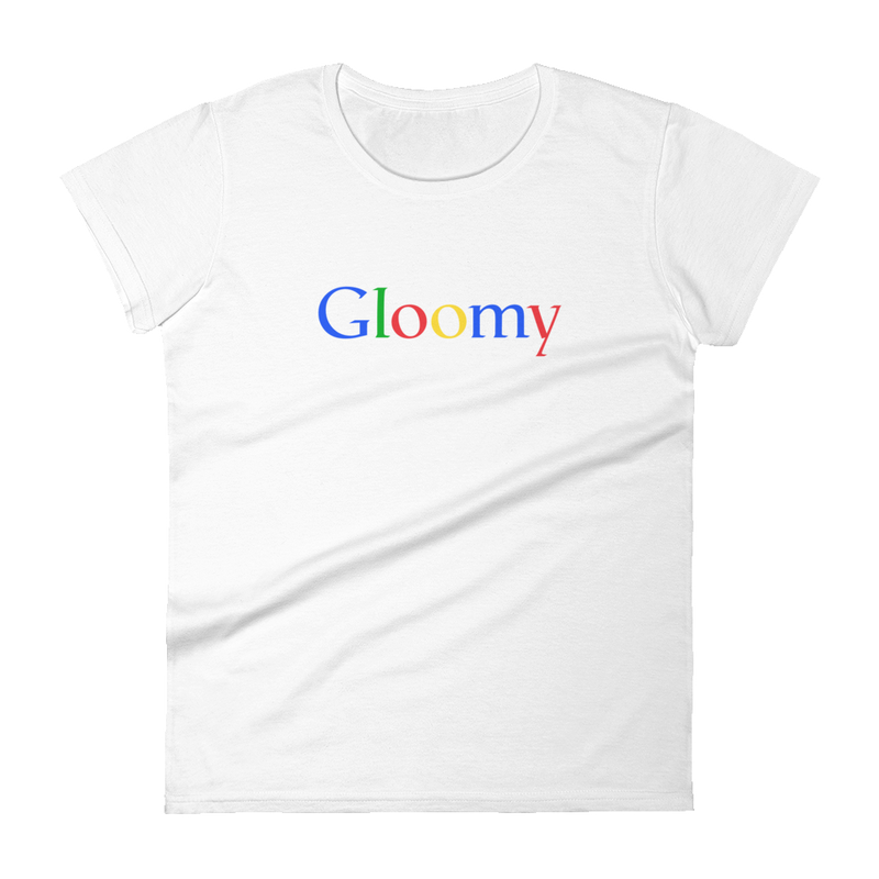 GLOOMY FEMME TEE-FEMME GRAPHIC TEE-FASHION FIT ANVIL, FEMME-GRAPHIC-TEE, Sale2K19-Dustrial