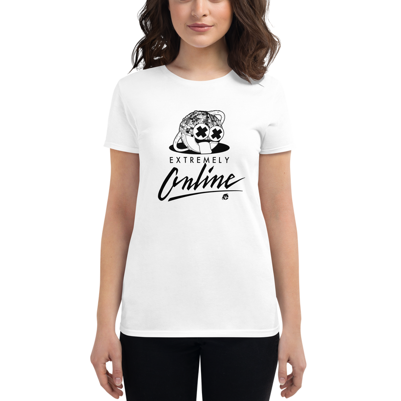 EXTREMELY ONLINE FEMME TEE-FEMME GRAPHIC TEE-__label:NEW, cyber crime, cybercrime, cyberpunk, FEMME-GRAPHIC-TEE, Sale2K19-Dustrial